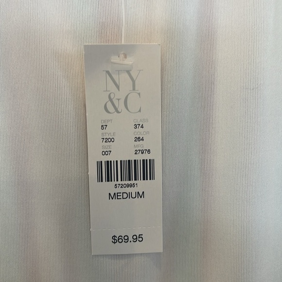 NWT New York & Co Long/Maxi Length Skirt Pink / Green Stripe Pattern Size M - Picture 7 of 12